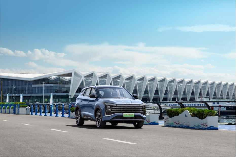 9.98-14.98万元  大七座电混SUV  江淮X8 E家正式上市729.png